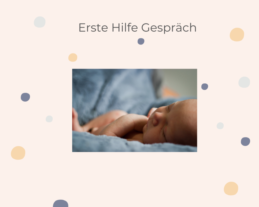 Erste Hilfe Gespräch